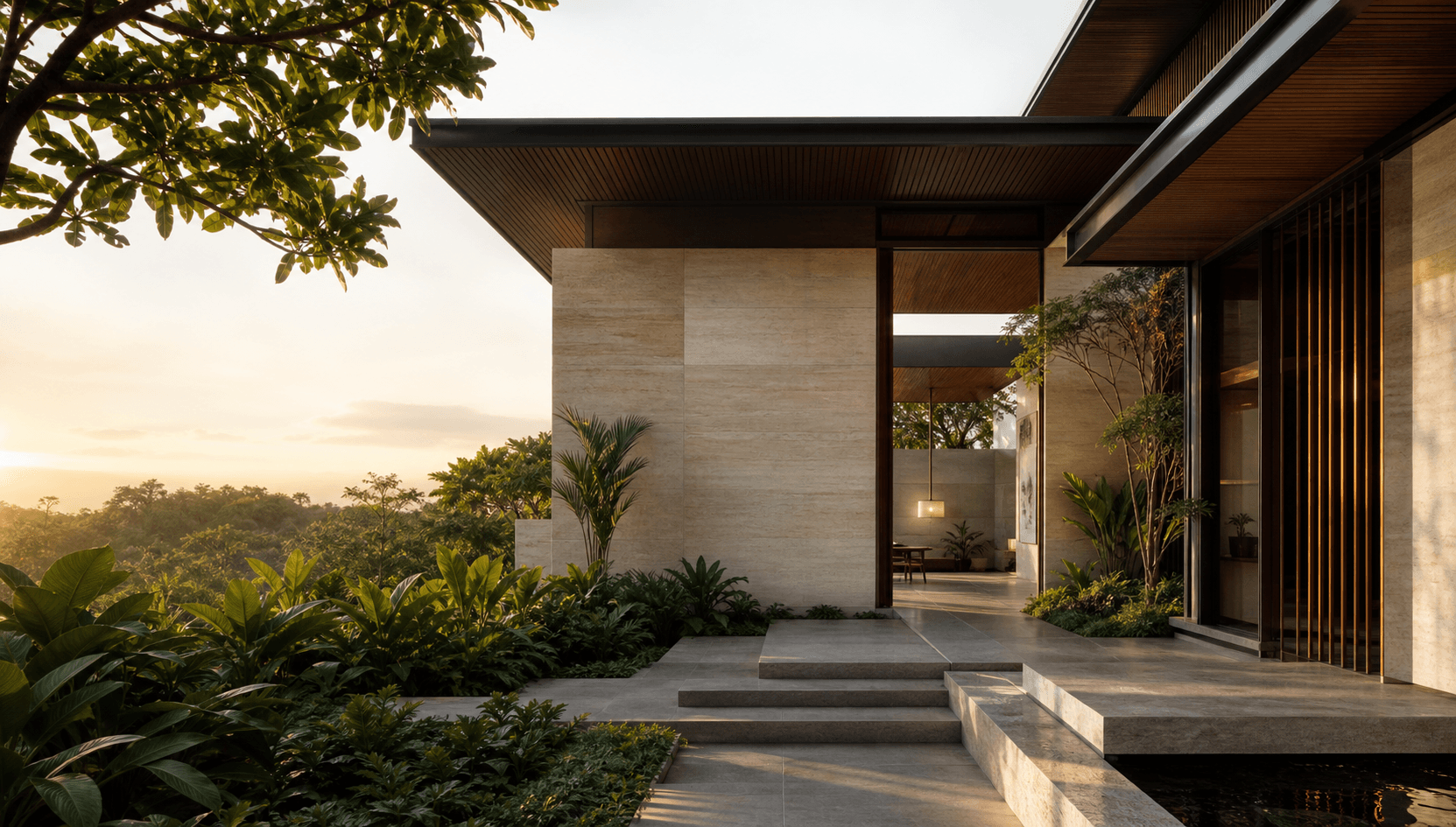 Courtyard House, residential architecture in Luzon, Philippines